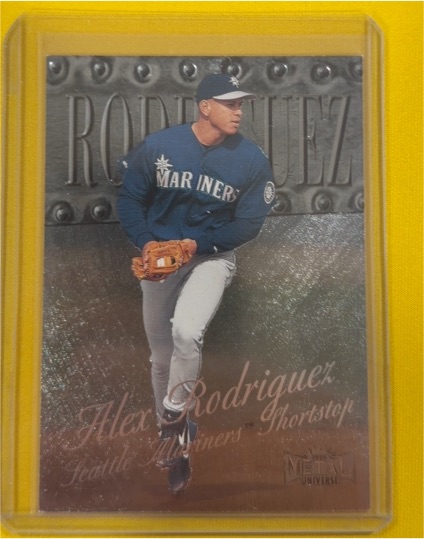 1999 Skybox Metal Universe #50 Alex Rodriguez — front
