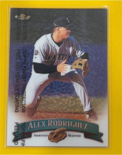 1998 Topps Finest #157 Alex Rodriguez — front