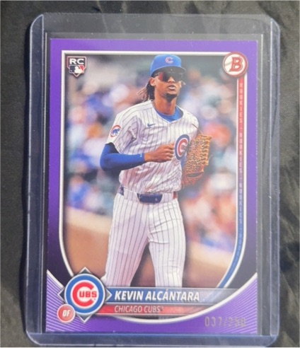 2025 Bowman #95 Kevin Alcantara — front