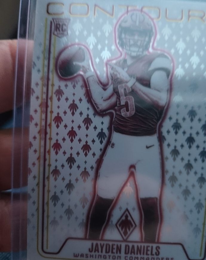2024 Panini Phoenix - Contours #CON-JDS Jayden Daniels — front