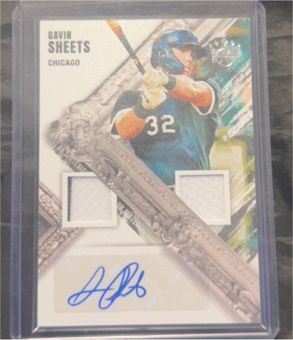 2022 Panini Diamond Kings DK Materials Signatures #DMS-GS Gavin Sheets — front