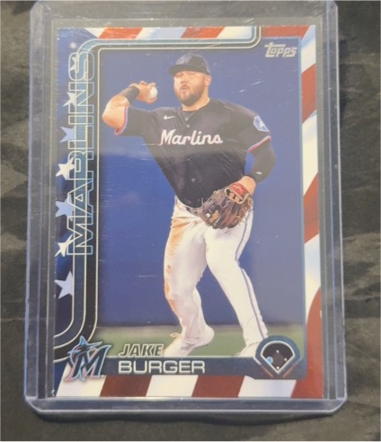 2025 Topps Series 1 #330 Jake Burger — front