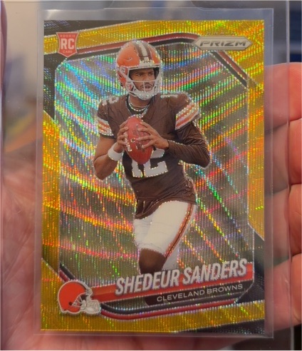 2025 Panini Prizm #302 Shedeur Sanders — front