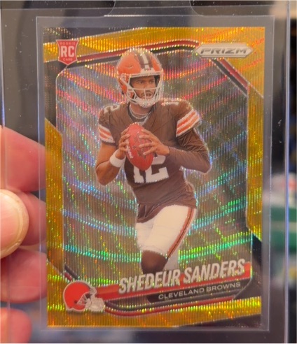 2025 Panini Prizm #302 Shedeur Sanders — front