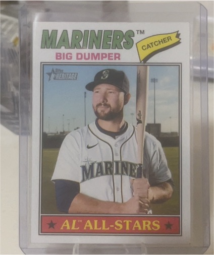 2026 Topps Heritage #269 Cal Raleigh — front