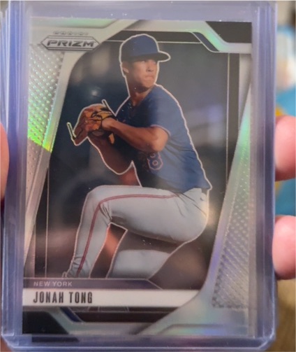 2025 Panini Prizm #284 Jonah Tong — front