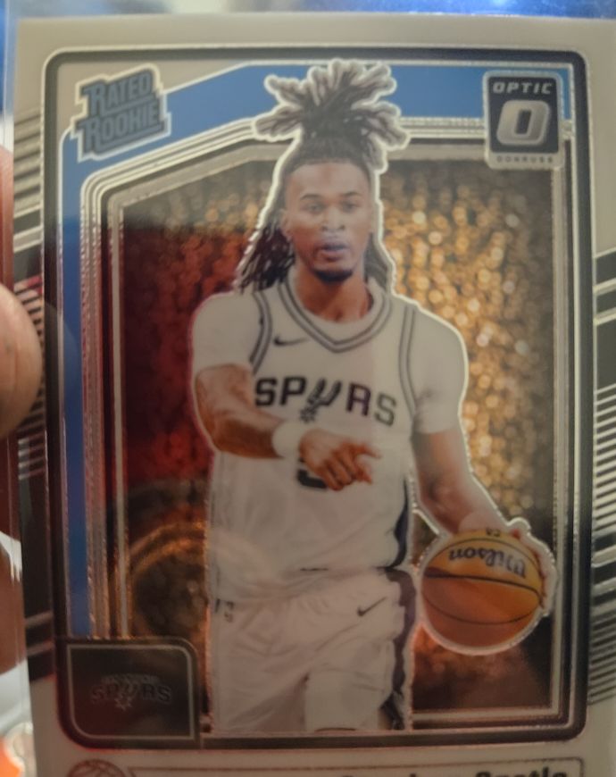 2024-25 Panini Donruss Optic #254 Stephon Castle — front