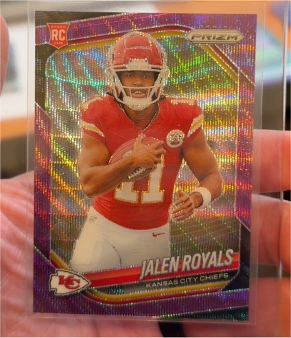 2025 Panini Prizm #341 Jalen Royals — front
