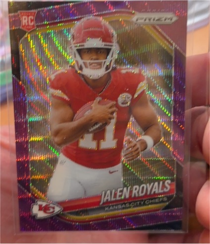 2025 Panini Prizm #341 Jalen Royals — front