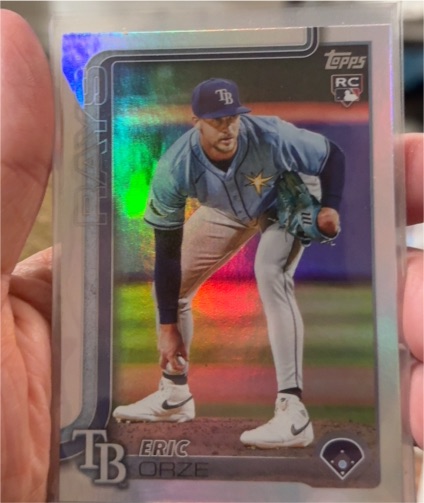 2025 Topps Update #US212 Eric Orze — front