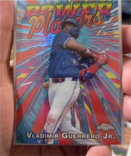 2025 Topps Chrome Power Players #PP-11 Vladimir Guerrero Jr. — front