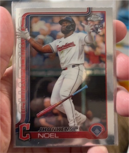 2025 Topps Chrome #291 Jhonkensy Noel — front