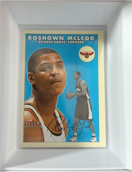 2000-01 Fleer Tradition #95 Roshown McLeod — front
