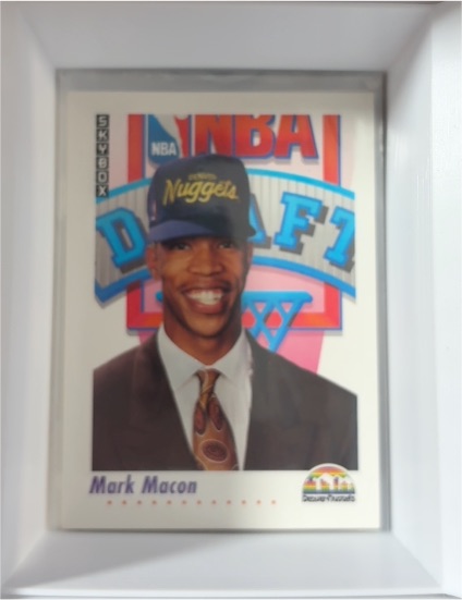 1991-92 SkyBox #520 Mark Macon — front