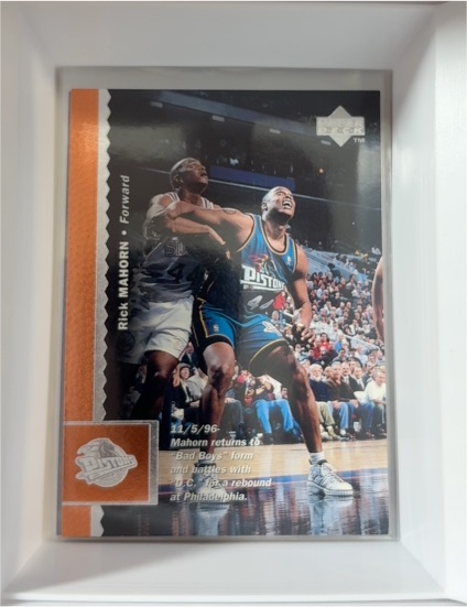 1996-97 Upper Deck #215 Rick Mahorn — front
