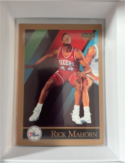 1990-91 SkyBox #217 Rick Mahorn — front