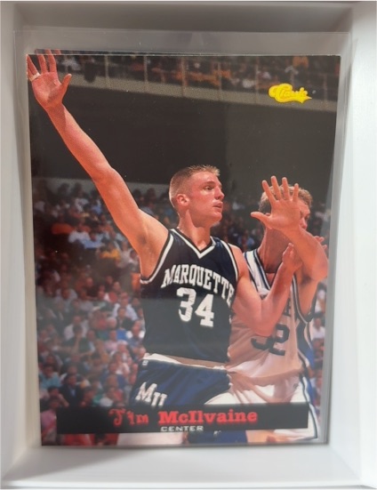 1994 Classic Draft #38 Jim McIlvaine — front