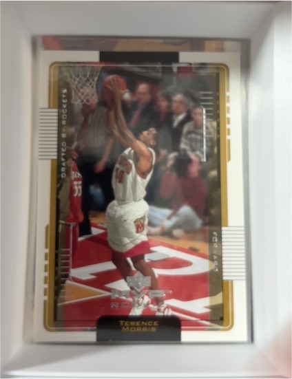 2001-02 Upper Deck MVP #204 Terence Morris Rookie Card — front