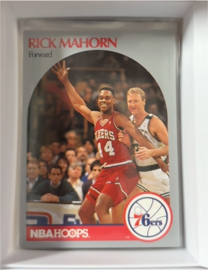 1990-91 Hoops #230 Rick Mahorn — front