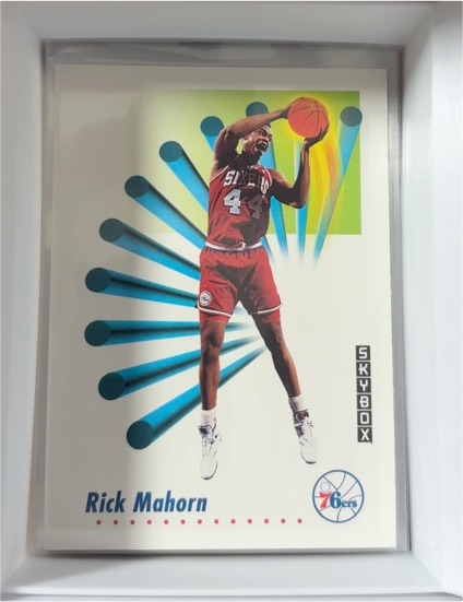 1991-92 SkyBox #217 Rick Mahorn — front