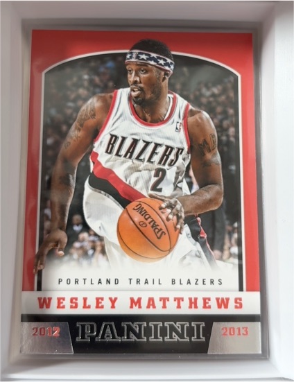 2012-13 Panini #173 Wesley Matthews — front