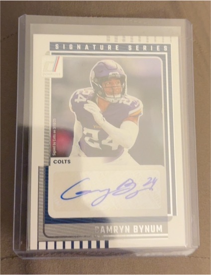 2025 Panini Donruss Signature Series #SS-40 Camryn Bynum — front
