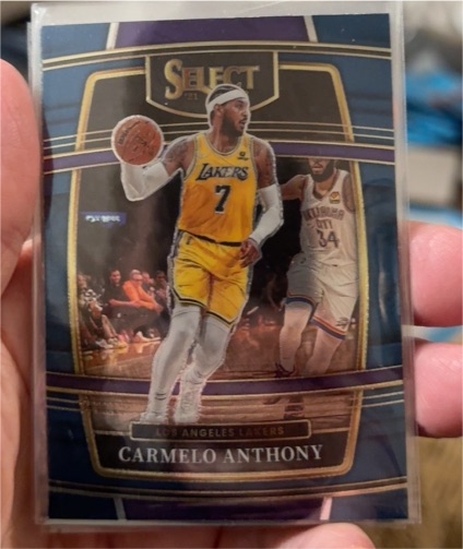 2021-22 Panini Select #31 Carmelo Anthony — front
