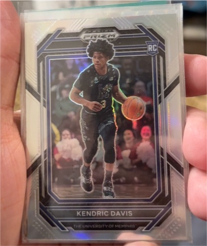 2023-24 Panini Prizm Draft Picks #36 Kendric Davis — front