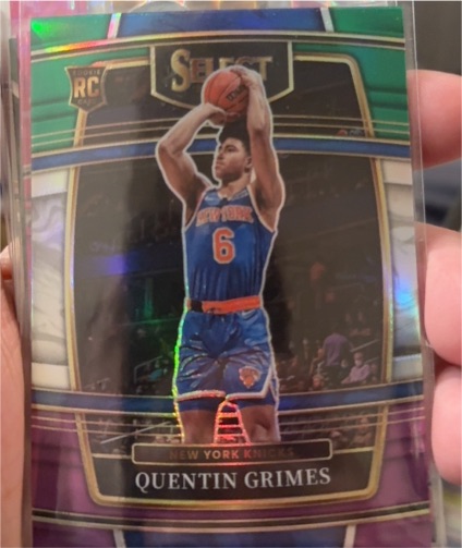 2021-22 Panini Select #24 Quentin Grimes — front