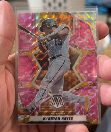 2022 Panini Mosaic #43 Ke'Bryan Hayes — front