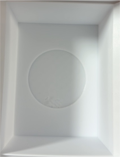 Mounting Block Jumbo White Part 130020001001 Builders Edge — front