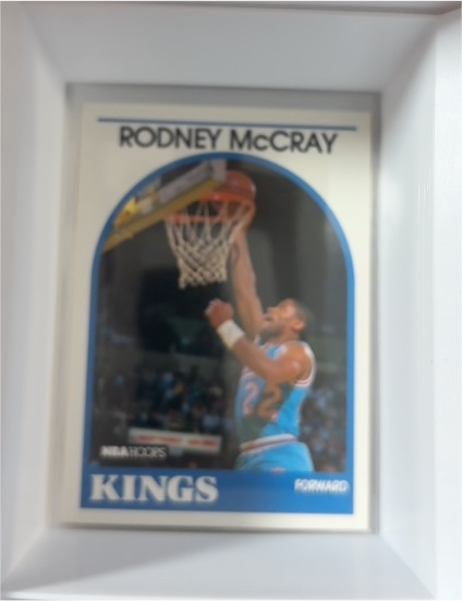 1989-90 NBA Hoops #257 Rodney McCray — front