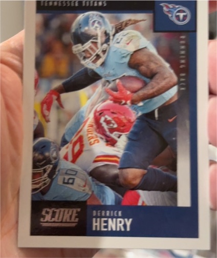 2020 Panini Score #119 Derrick Henry — front