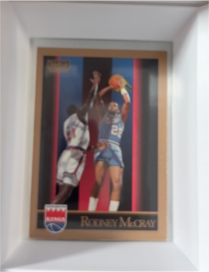 1990-91 SkyBox #248 Rodney McCray Sacramento Kings — front