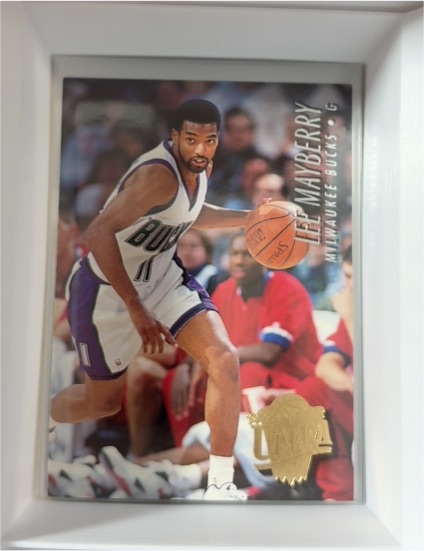 1994-95 Fleer Ultra Basketball #105 Lee Mayberry Milwaukee Bucks — front