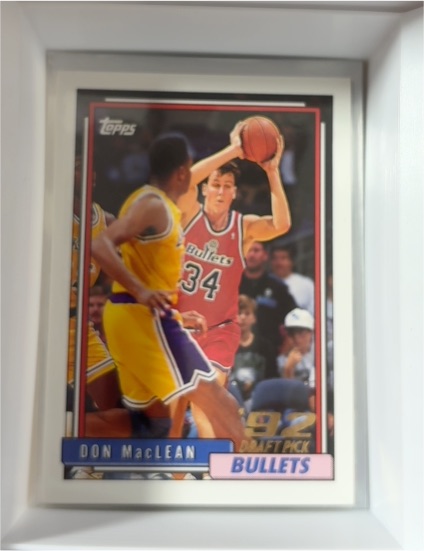 1992 Topps #333 Don MacLean — front