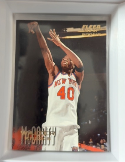 1996-97 Fleer #227 Walter McCarty Rookie — front