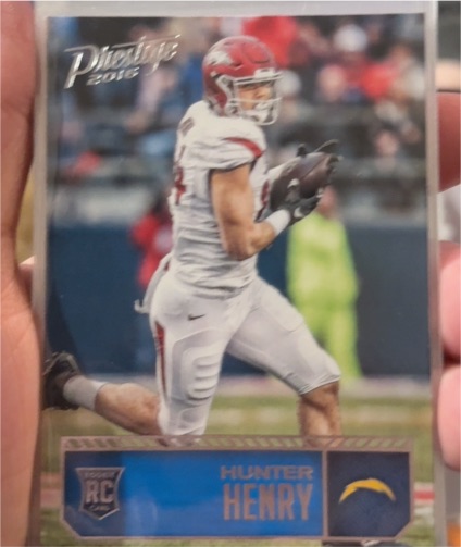 2016 Panini Prestige #263 Hunter Henry — front