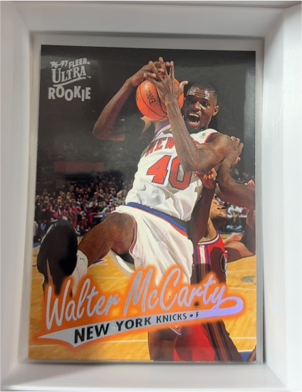1996-97 Fleer Ultra #222 Walter McCarty Rookie — front