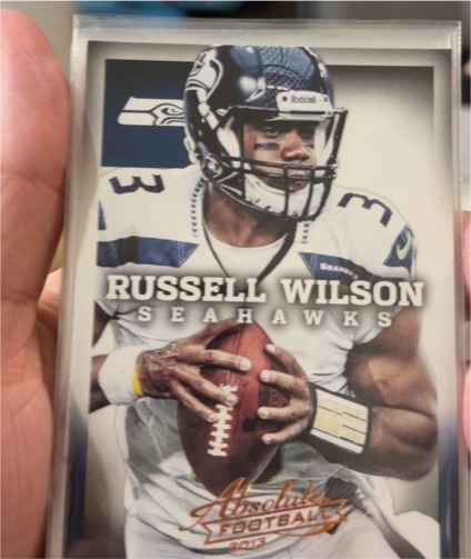 2013 Panini Absolute Football #86 Russell Wilson — front