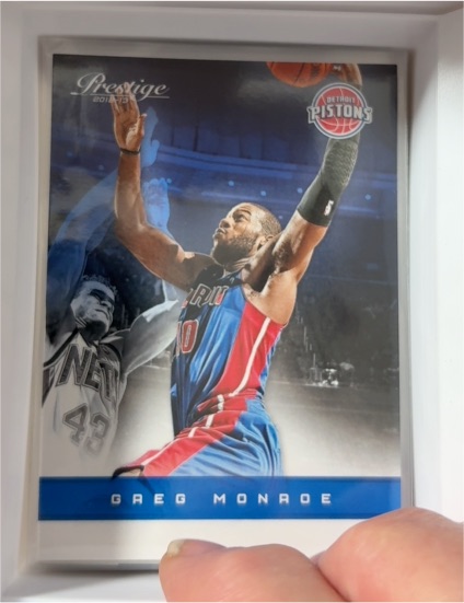 2012-13 Panini Prestige #102 Greg Monroe — front