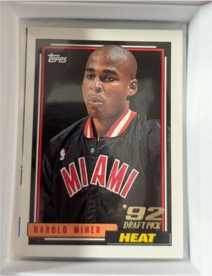 1992-93 Topps #278 Harold Miner — front