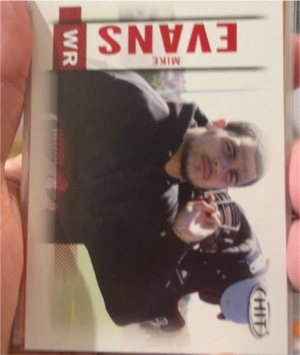 2014 Sage Hit #113 Mike Evans — front