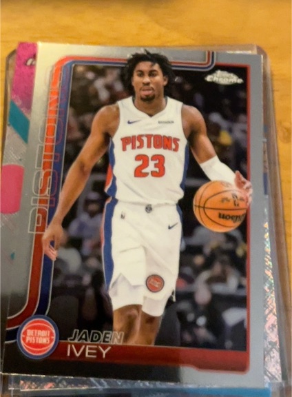 2025-26 Topps Chrome #61 Jaden Ivey — front