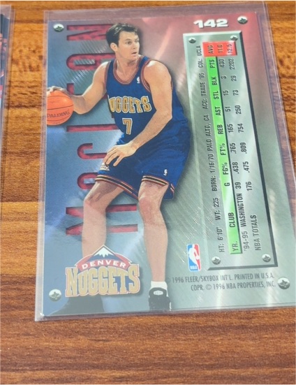 1996-97 SP #142 Steve Nash — front