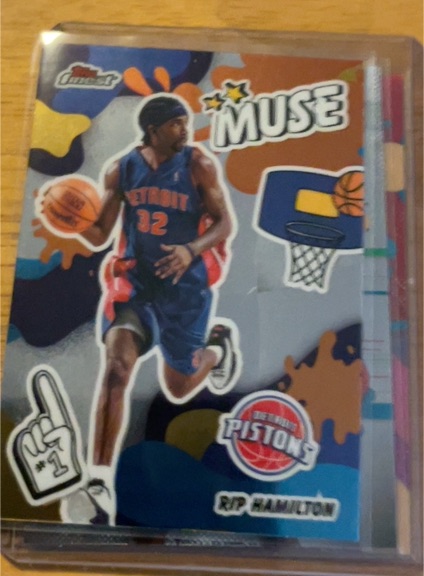 2025-26 Topps Finest #M-23 Rip Hamilton Muse — front