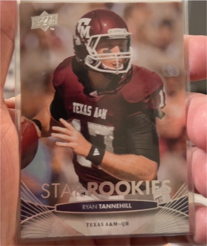 2012 Upper Deck #137 Star Rookies Ryan Tannehill — front