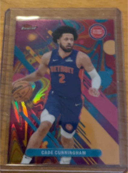 2026 Topps Finest #37 Cade Cunningham — front