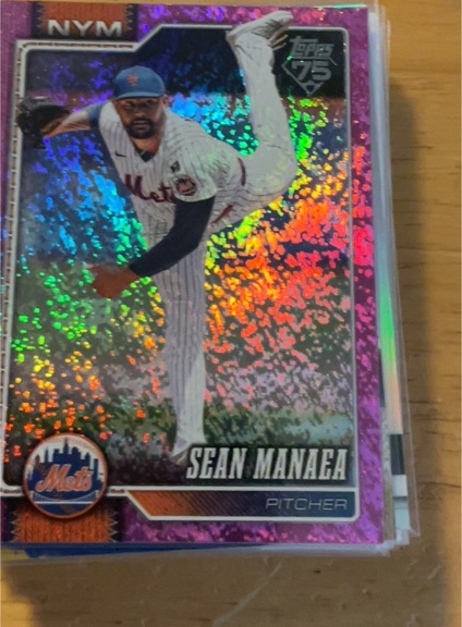 2026 Topps Series 1 #332 Sean Manaea — front