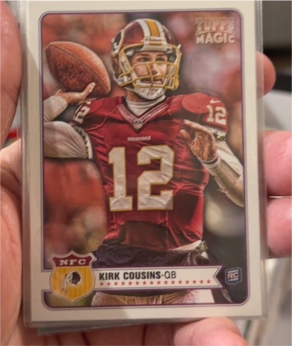 2012 Topps Magic #22 Kirk Cousins — front